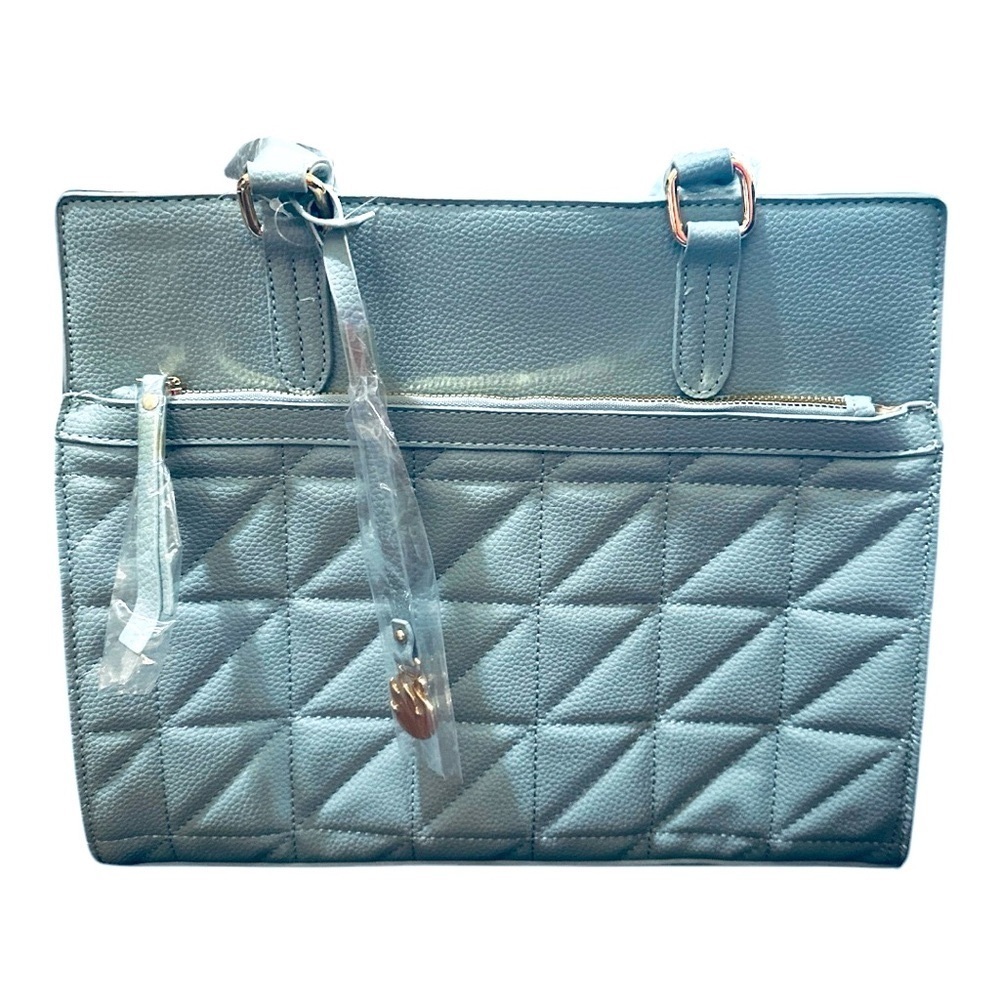 Gloria Vanderbilt Denim Blue-Gray Handbag - Chic & Versatile! New